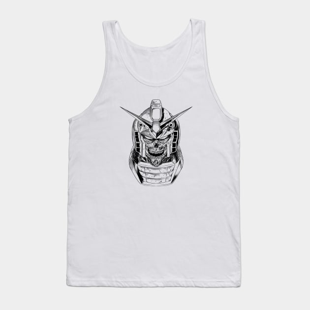 gundam rx 78 Tank Top by polkadothero